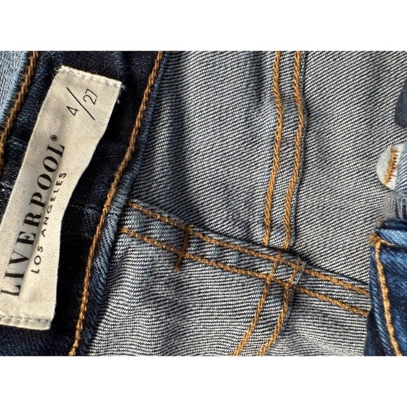 Liverpool ECO Logical Size 4/27 Bartlett Blue Jeans NWT - Picture 6 of 11